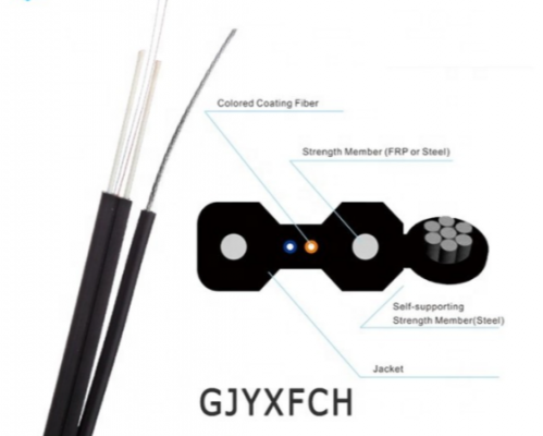 2 Core SingleMode Outdoor FTTH Drop Cable