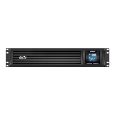 APC Smart-UPS C, Line Interactive, 1500VA, Rackmount 2U, 230V, 4x IEC C13 outlets, USB and Serial communication, AVR, Graphic LCD