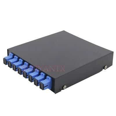 8 Port Fibre Patch Panel with SC Adapter