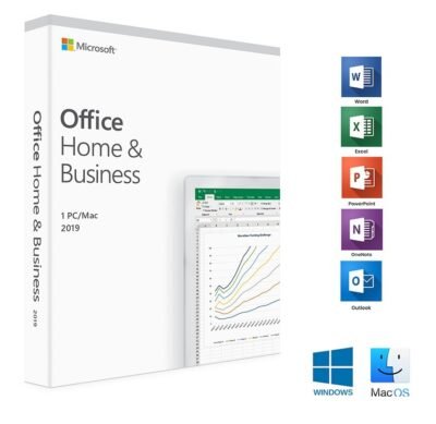 MICROSOFT OFFICE Home & Business 2019 FPP Windows:MAC