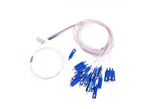 1×64 PLC Splitter SM Blockless PLC loose tube Fiber Optic.