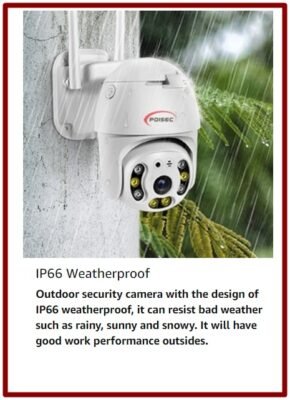 WiFi smart Home Security Camera 360°1080P