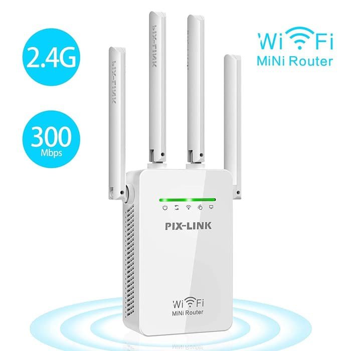 搬入設置サービス付 QKa WiFi Extender Long Range Wireless Repeater 300M Internet  Signal Booster Adapter Easy Setup WLAN Access Point 2.4G Network Amplifier  Wi-Fi Dongle
