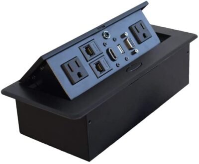 Table Pop up Power Date Center Connection Box with Outlet Network HDMI for Conference desk top PRICE KENYA