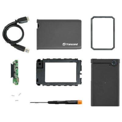 Transcend 2.5” SSD HDD Enclosure Kit USB 3.1 Gen