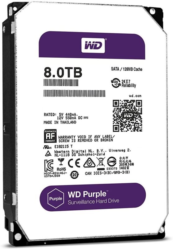 WD Purple 8TB Surveillance HDD Price in Kenya