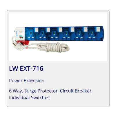 6 wayLighwave Power Extension Cords for sale in kenya