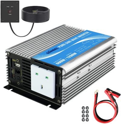 GIANDEL Power Inverter Pure Sine Wave 600Watt