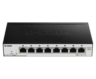 8-Port Gigabit PoE Smart Managed Switch DGS-1100-08P