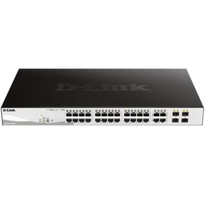 D-Link 24 port Managed Gigabit Switch-DGS-F1210-26PS-E