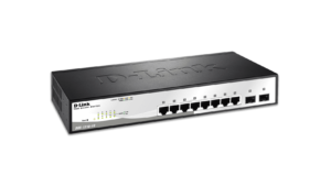 D-Link 8 Port PoE Gigabit Smart Managed Switch + 2 SFP ports