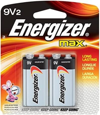 9V Energizer Alkaline Battery