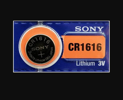 Sony CR1616 3 Volt Lithium Coin Battery