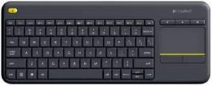 Logitech Wireless Keyboard with TouchPad K400 Plus – Black – 920-007145