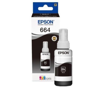 Epson T6641 Black Ink Bottle 70ML- C13T66414A