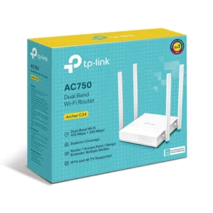 TP-Link Archer C24-AC750 wireless Dual Band Router (TL-ARCHER-C24) in Kenya