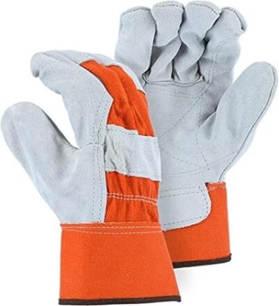 Leather Gloves-Short Rigger construction Gloves