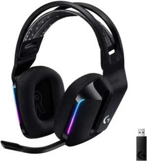 Logitech G733 Wireless Gaming Headset - Black (981-000864) in Kenya