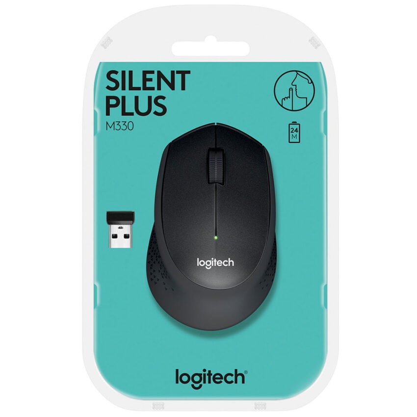 Logitech-M330-Silent-Plus-Wireless-Mouse-with-USB-Nano-Receiver in Kenya