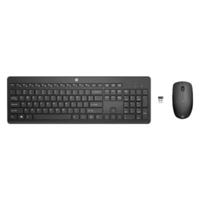 HP 230 Wireless Keyboard and Mouse Combo - Black - 18H24AA