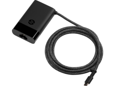 HP USB-C 65W Laptop Charger - Black - 671R2AA