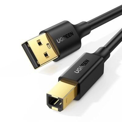 UGREEN USB 2.0 AM to BM Printer Cable 1.5m (Black) - US135